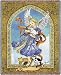Guardian of the Cat Throw - 70 x 54 Blanket/Throw