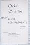 Many Glove Compartments: Selected Poems (Dichten No. 5)