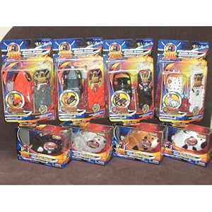 Zhu Zhu Pets Set of 4 Kung Zhu Ninja Hamsters ~ Yama, Azer, Drayko and Thorn + 4 Warrior... by 