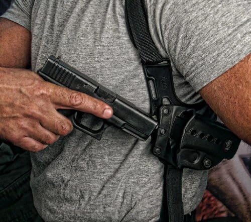 Fobus Concealed Carry Shoulder Holster RBT17-KTF Fits to: Glock 17/22/23,S&W M&P 9mm,Walther P99Q.