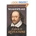 Shakespeare: A Book of Quotations (Dover Thrift Editions)