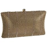 Whiting & Davis Crystal Pillow Minaudiere