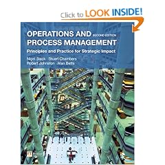 Operations and Process Management: Principles and Practice for Strategic Impact
