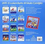 Image de Il calendario di Giulio Coniglio 2015. Con adesivi
