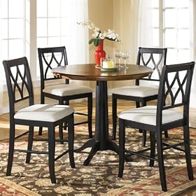 Brush Hollow 5pc Counter Height Table Set by Ashley Furniture by Ashley