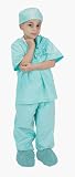 Aeromax 10-12 yrs. Jr. Doctor Scrubs (Green)