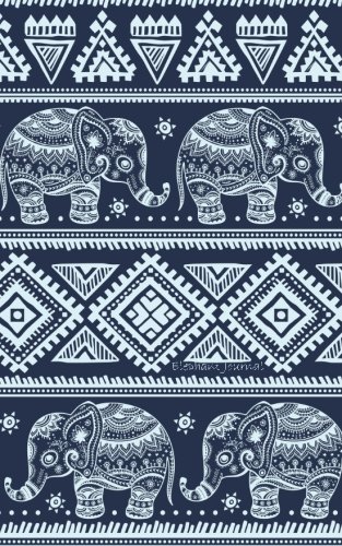 elephant journal 150 page compact small journal diary notebook 5 x 8 inches