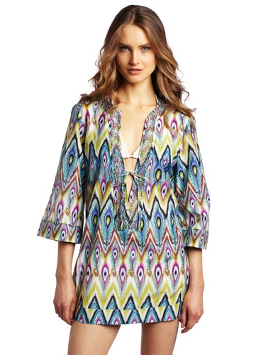 Hermanny By Vix Womens Tunic Top
