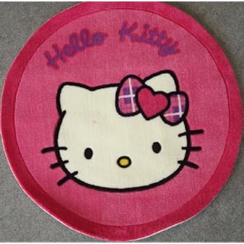 Tapis enfants HELLO KITTY Les enfants tapis de jeu tapis autour de 70 cm Tapis enfants HELLO KITTY Les enfants tapis de jeu tapis autour de 70 cm