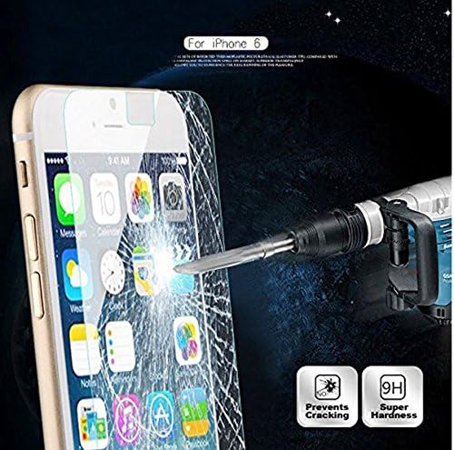 Senbowe™ Tempered Glass HD Clear Screen Protector Film for Apple iPhone 6 (5.5 inches white)