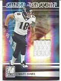 Matt Jones 2006 Donruss Elite Chain Reaction Jersey Card #20 282/299 Jacksonville Jaguars