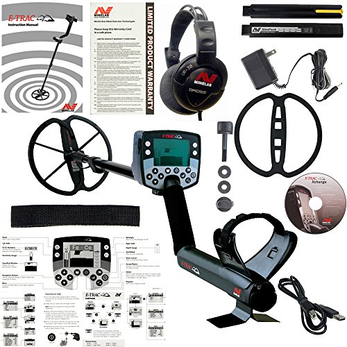 'Minelab ETrac Metal Detector with 11 DD Search Coil and 3 Year
