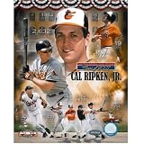 UNSIGNED Cal Ripken Jr. HOF Collage LE 2632 8x10