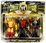 WWE Wrestling Classic Superstars Exclusive Champion Series Action Figure 3-Pack [Ric Flair, Bobby Heenan & Mr. Perfect]