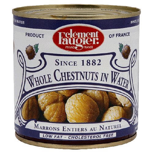 Clement Faugier Whole Chestnuts, 9.98-Ounce Tins (Pack of 4) by Clement Faugier