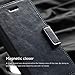 elago iPhone 6S Case, [Leather Wallet][Jean Indigo] - [3 Card Slots][Cash Pocket][Magnetic Latch] - for iPhone 6/6S