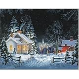 Walking to Town 1000 pc Jigsaw Puzzle by White Mountain Puzzles
