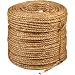 Anchor 5/16X600-3SB Manila Rope, 3 Strands, 5/16" Diameter, 600' Length