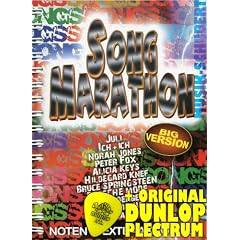 Song Marathon - Big Version - Songbook NOTEN -TEXTE - AKKORDE inkl. Plektrum - �ber 290 angesagte Songs von Juli, Ich+Ich, Norah Jones, Peter Fox, Alicia Keys, Depeche Mode u.v.a. mit Noten, Text und Akkorden (NEUAUFLAGE 2010) (Noten / Sheetmusic)
