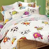 Review Wrapables  / Lily & Lulu - Multicolor Cow, Duvet Cover Set, Full/Queen