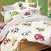 Lily & Lulu - Multicolor Cow, Duvet Cover Set, Twin Image