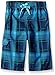 Kanu Surf Boys' Rogue Plaid Swim Trunks