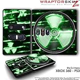 DJ Hero Skin Radioactive Green fit XBOX 360 and PS3 (DJ HERO NOT INCLUDED)