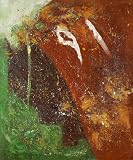 Art Reproduction Oil Painting - Abstract: Abstracting State - Standard 20x24 - Hand Painted Canvas Art