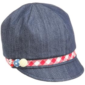 San Diego Hat Girls 2-6x Three Button Pleated Hat