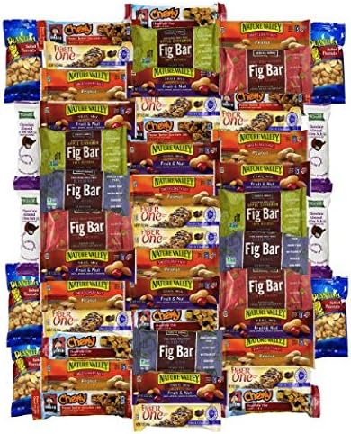 Ultimate Healthy and Delicious Bar &amp; Snacks Variety Pack(50 Count)