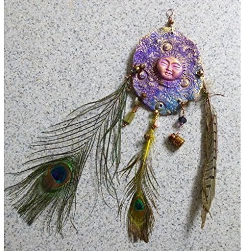 Enchanted Spirit Being with Magical Feathers and Moondust