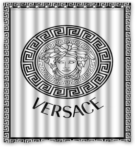 POPcases Supplier Flawless Creative gorgeous retro Versace Shower Curtain Shower 100% WaterProof Polyester Fabric 66" x 72" Inches Standard