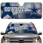 Dallas Cowboys Car Truck SUV Front Windshield Sunshade - Accordion Style