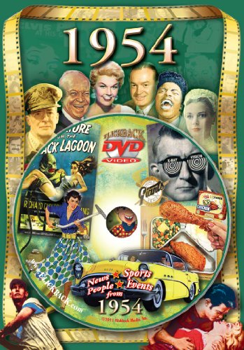 1954 Flickback DVD Greeting Card: Anniversary or Birthday Gift