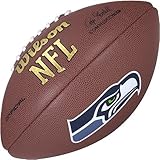 Wilson Seattle Seahawks Logo Football