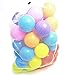 Sure Kids 50 Plastic Soft Air-Filled Pit Balls for Ball Pits, Baby Playpen, Pack 'N Play