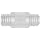Polypropylene Threaded Nipple 10-32 UNF (Pack of 10)