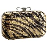 Magid Pattern Sequin Square Clutch