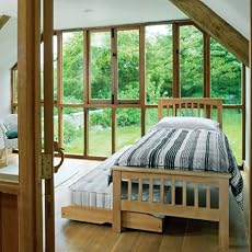 Heywood Solid Oak Guestbed (Single + Guest Bed)