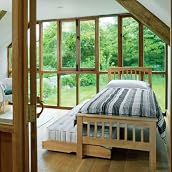Heywood Solid Oak Guestbed (Single + Guest Bed)