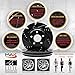Max KT002281 [ELITE SERIES] Front Performance Slotted & Cross Drilled Rotors and Ceramic Pads Combo Brake Kit (F: 260mm)