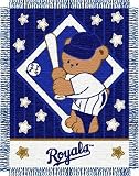 Kansas City Royals - MLB baby 36"x 46" Triple Woven Jacquard Throw - 36x46