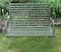 Metal Double Seat Garden Bench