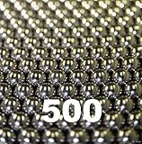 500 qty 3/8" Inch Steel Shot Slingshot Ammo Balls
