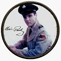Elvis Presley - Army Uniform Round Logo - Printed Sew On Patch