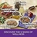 Wellness Complete Health Small Breed Dry Dog Food with Grains, Natural Ingredients, Made in USA with Real Turkey, For Dogs Up to 25 lbs (Adult, Healthy Weight Turkey & Rice, 4-Pound Bag)