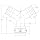 Dixon 200YDAAAL Aluminum Cam and Groove Hose Fitting, Wye, 2" Coupling