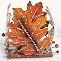 Maple Leaf Tea Light Holder