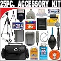 25 Pc Ultimate Super Savings Deluxe DB Roth Accessory Kit for The Canon EOS 5D 20D 30D & 40D Digital SLR Cameras