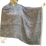 Handmade Leopard Print Cotton Stole A Beautiful Neck Wear Gift For Her (Free Shipping) Stle0125r